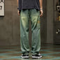 Vintage Jeans Men's High Street All-matching Straight Pants