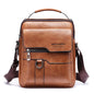 Retro Large Capacity Shoulder Bag Men Handbag Travel Backpack