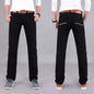 Men's Jeans Slim Straight Long Pants
