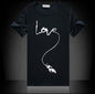 Summer Men's Short Sleeve T-Shirt Men's Cotton 3D Big Hand Short Sleeve T-Shirt