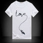 Summer Men's Short Sleeve T-Shirt Men's Cotton 3D Big Hand Short Sleeve T-Shirt