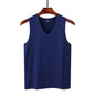Seamless Ice Silk Vest Men's Summer Youth Thin