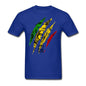 Round neck short sleeve T-shirt