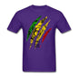 Round neck short sleeve T-shirt