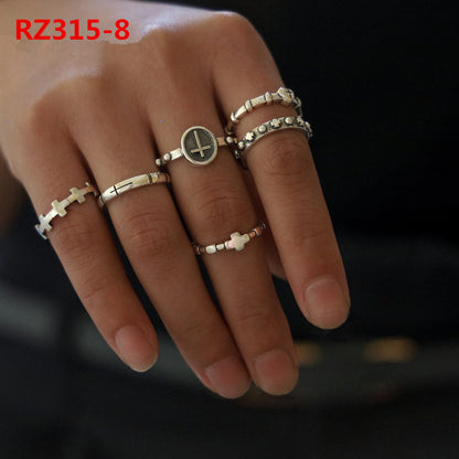 Women's Accessories Diamond Bohemian Couple Ring Set