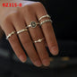 Women's Accessories Diamond Bohemian Couple Ring Set