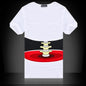 Summer Men's Short Sleeve T-Shirt Men's Cotton 3D Big Hand Short Sleeve T-Shirt
