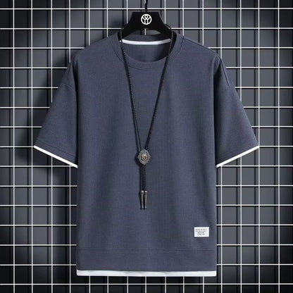 Summer New Men's Short-sleeved T-shirt