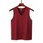 Seamless Ice Silk Vest Men's Summer Youth Thin