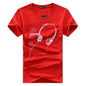 Men's T-shirt Cotton Printed Men's Short Sleeve Large Size Base Half Sleeve
