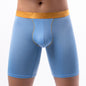 Men's Thin Ice Silk Lengthened Anti-wear Leg Underwear
