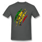 Round neck short sleeve T-shirt