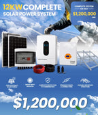 12kW Off-Grid Solar System with 30.72kWh Battery Storage