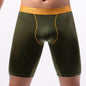 Men's Thin Ice Silk Lengthened Anti-wear Leg Underwear