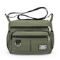 Men's Outdoor Leisure Multi-layer Zipper Messenger Bag